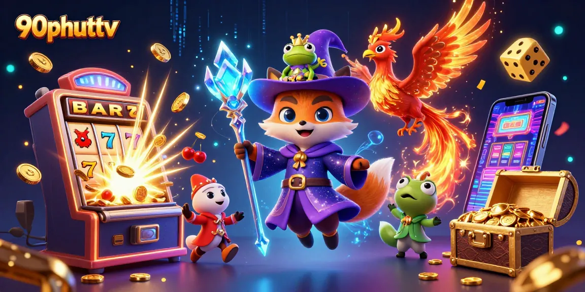 Win big with 90phuttv's spectacular online casino experience featuring dynamic characters and rich visuals.