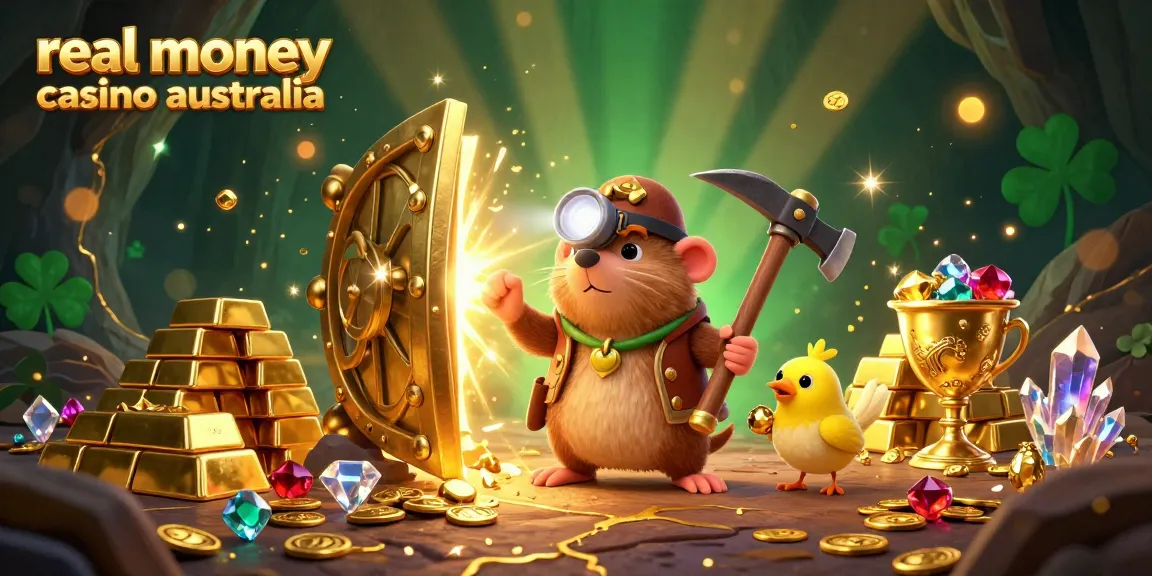 Experience the thrills of real money casino Australia with treasure hunters uncovering riches.